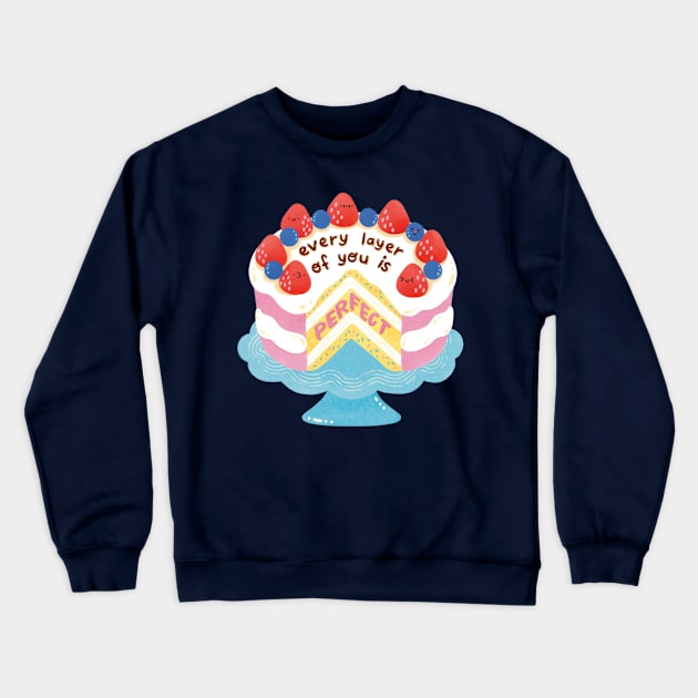 Perfect Crewneck Sweatshirt by Figberrytea